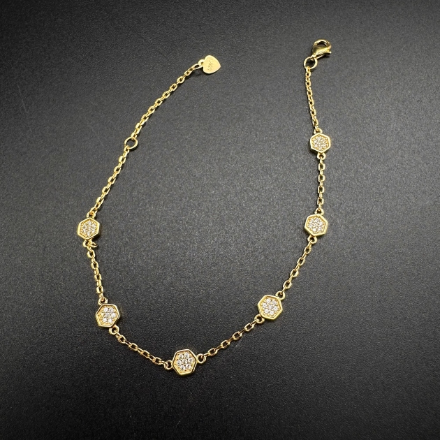 Silver bracelet-diamondlite-for woman