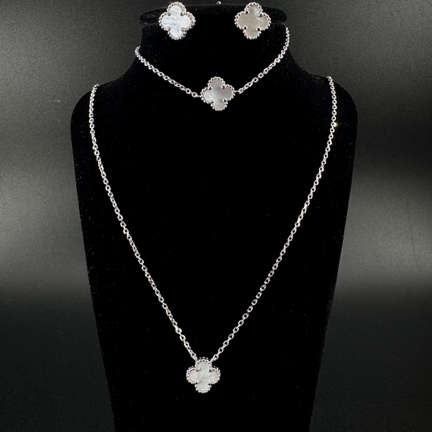 Silver set-diamondlite-for woman