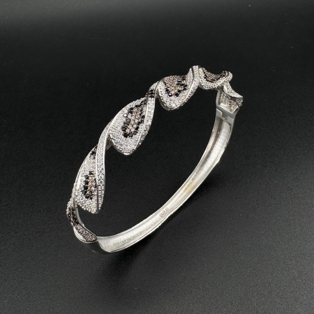 Silver bracelet-diamondlite-for woman