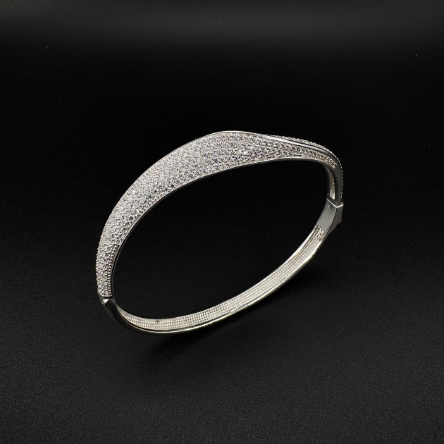 Silver bracelet-diamondlite-for woman