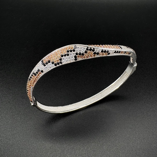 Silver bracelet-diamondlite-for woman