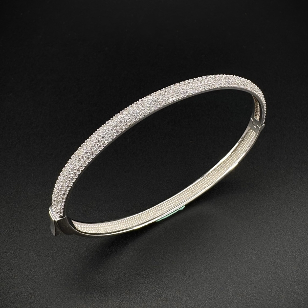 Silver bracelet-diamondlite-for woman