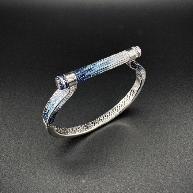 Silver bracelet-diamondlite-for woman