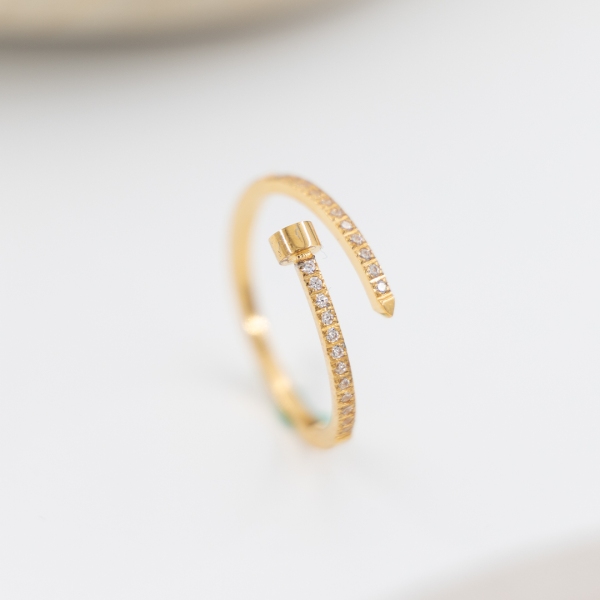 Stainless steel ring-for woman - Image 3