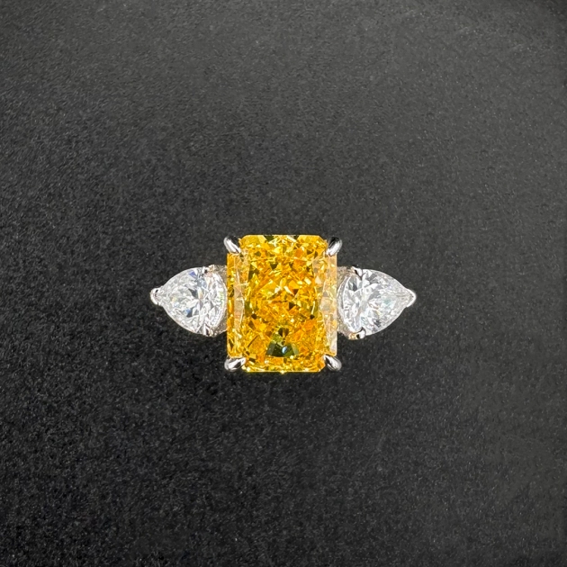 Silver ring-diamondlite-for woman