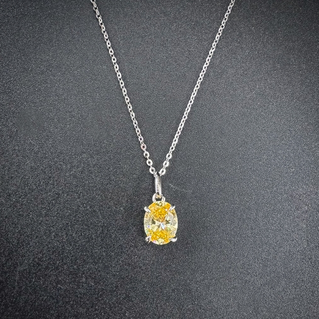 Silver pendant-diamondlite-for woman