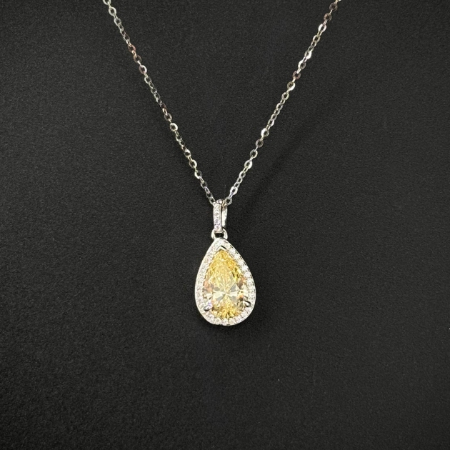 Silver pendant-diamondlite-for woman