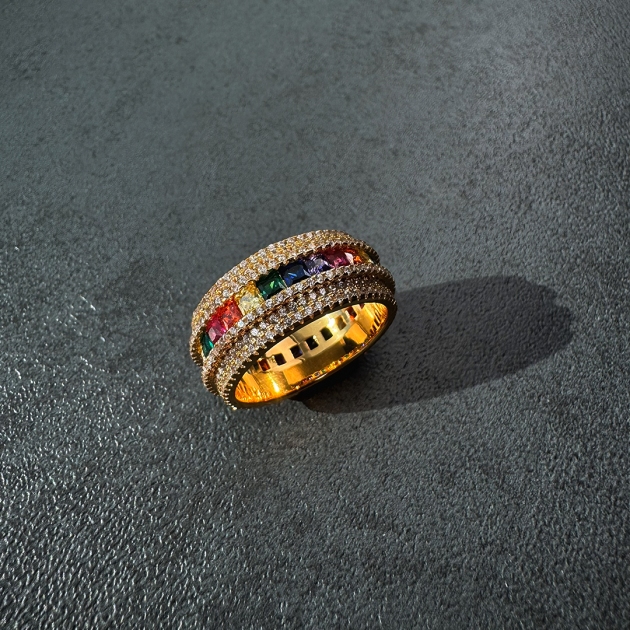 Diamondlite Aurora Ring