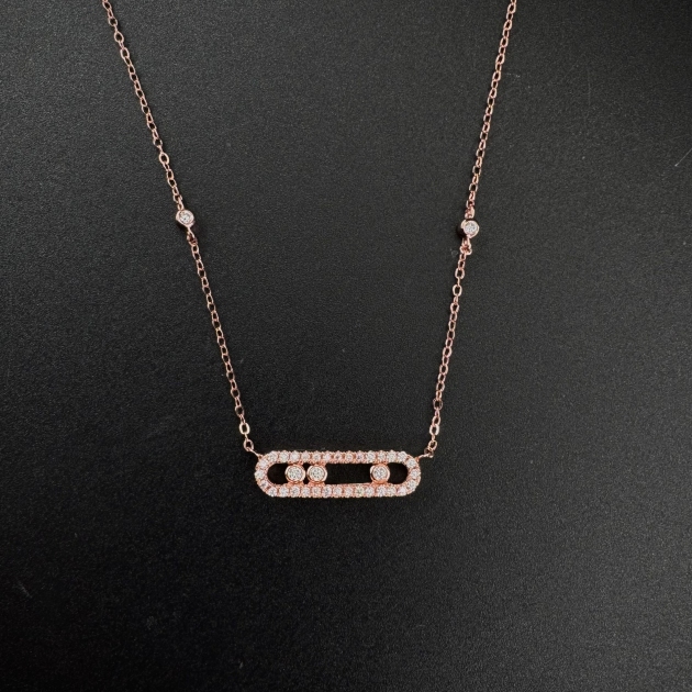 Silver pendant-diamondlite-for woman