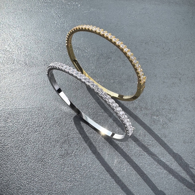 Copper bracelet-diamondlite-for woman