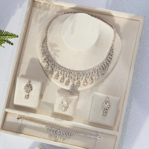 women’s copper Diamondlite Set