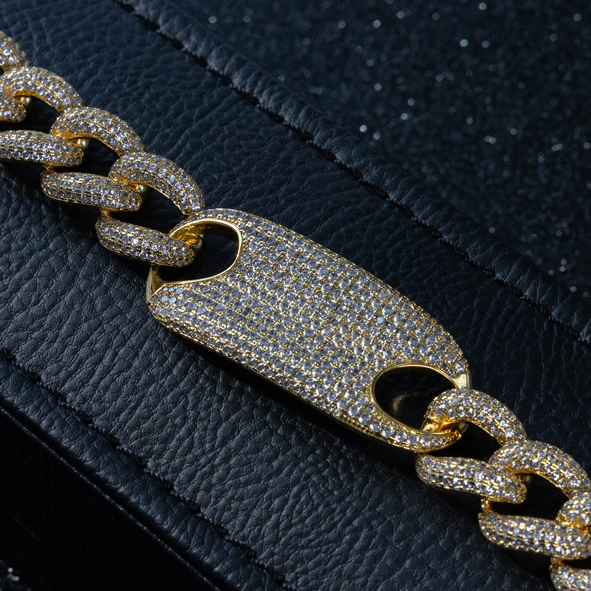 Women’s Copper Link Bracelet Diamondlite - Image 4