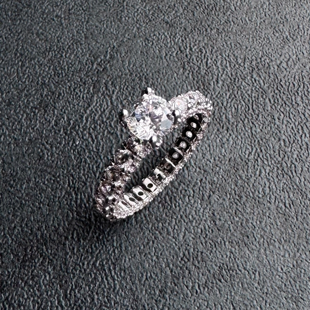 women’s copper Diamondlite ring