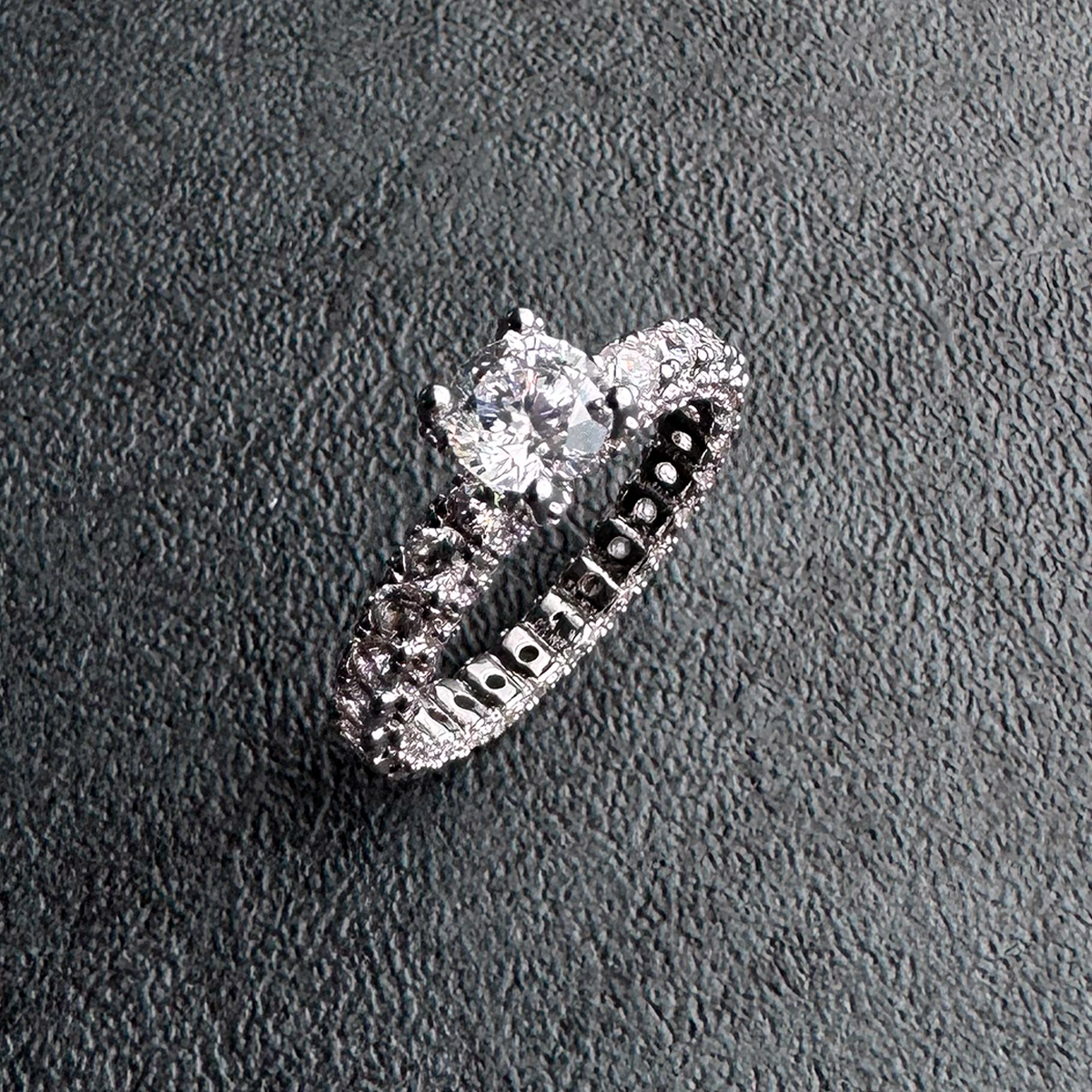 women’s copper Diamondlite ring