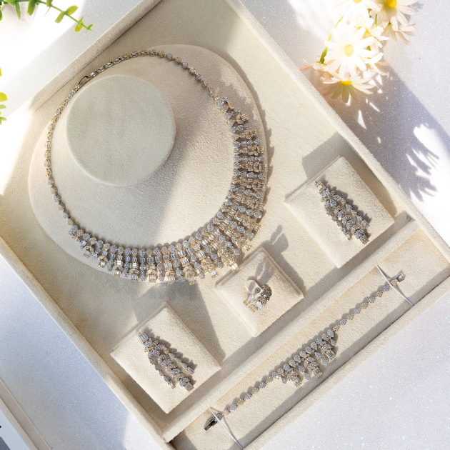 women’s copper Diamondlite Set