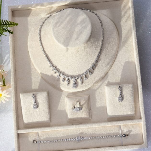 women’s copper Diamondlite Set