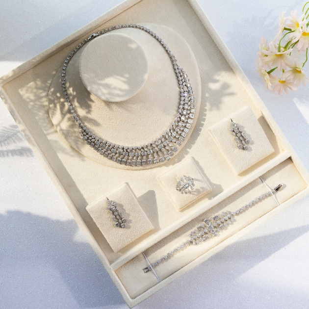 women’s copper Diamondlite Set