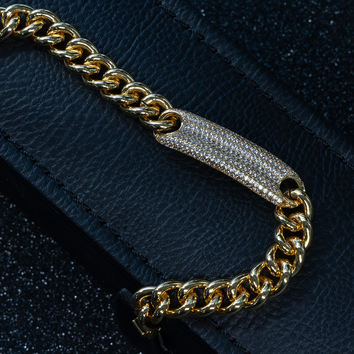 Women’s Copper ID Chain Bracelet Diamondlite - Image 3