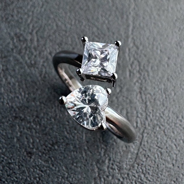 women’s copper Diamondlite ring