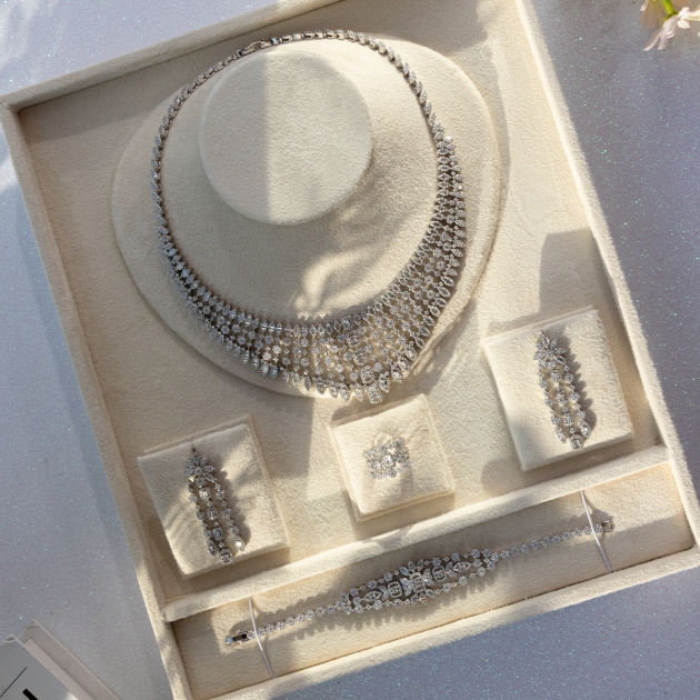 women’s copper Diamondlite Set