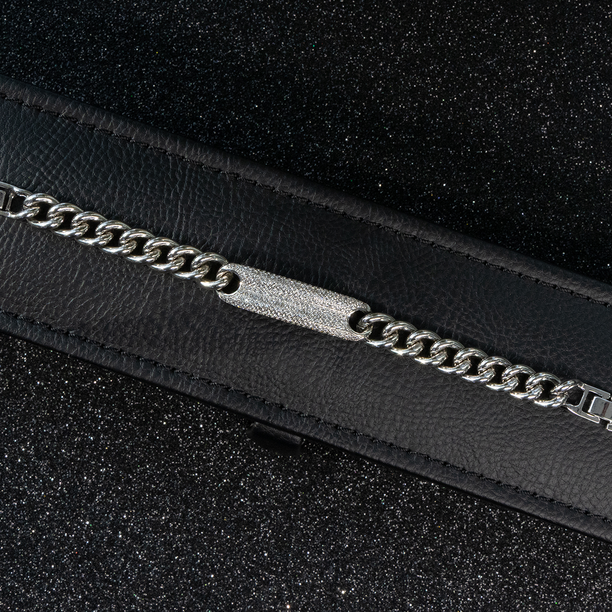 Women’s Copper ID Chain Bracelet Diamondlite - Image 4