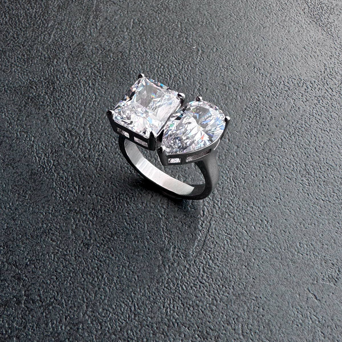 women’s copper Diamondlite ring