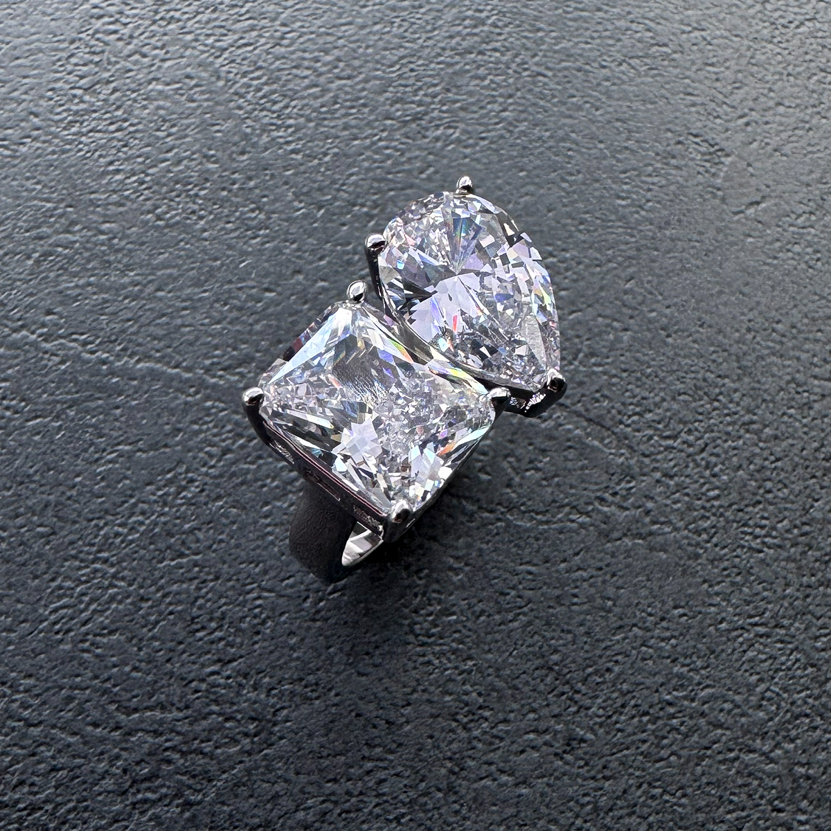 women’s copper Diamondlite ring - Image 2