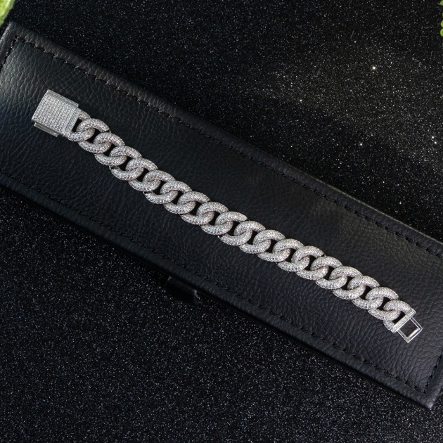 Women’s Cuban Link Copper Bracelet Diamondlite