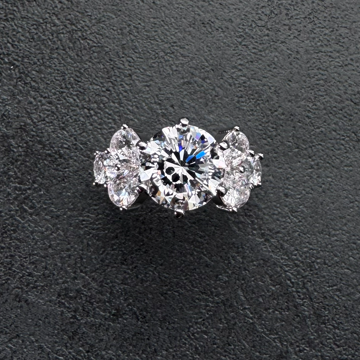 women’s copper Diamondlite ring - Image 2