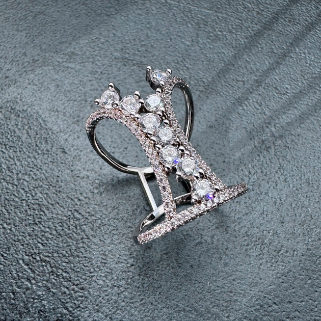 women’s copper Diamondlite ring