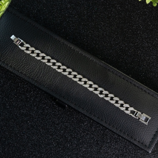 Women’s Copper Link Bracelet with Diamondlite