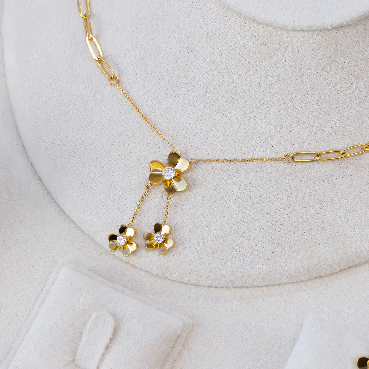 Women’s Stainless Steel Diamondlite set - Image 2